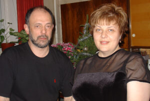 Сын Николай (1956 г.р.) и его жена - Наталья